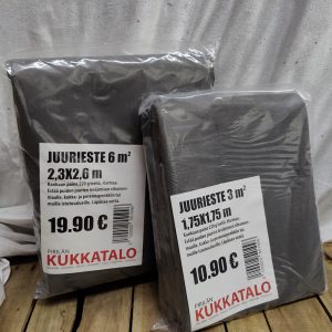 Juuriestematto estää puiden juurten tunkeutumisen istutusalueille
