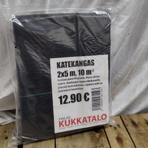 Katekangasta käytetään maan pinnalla estämään rikkaruohojen kasvua sekä maan tiivistymistä