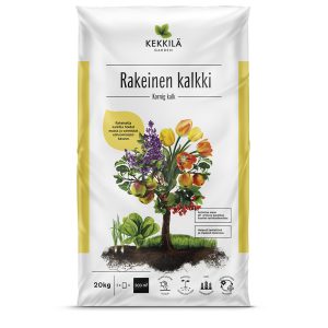 Rakeinen kalkki on helppo levittää tasaisesti
