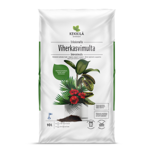 Kekkilän viherkasvimulta sopii kaikille viherkasveille