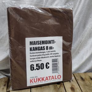 Maisemointikangasta käytetään aluskankaana tai katekankaana perennoilla ja pensailla ja vähentämään kiviaineeksen ja katteen määrää